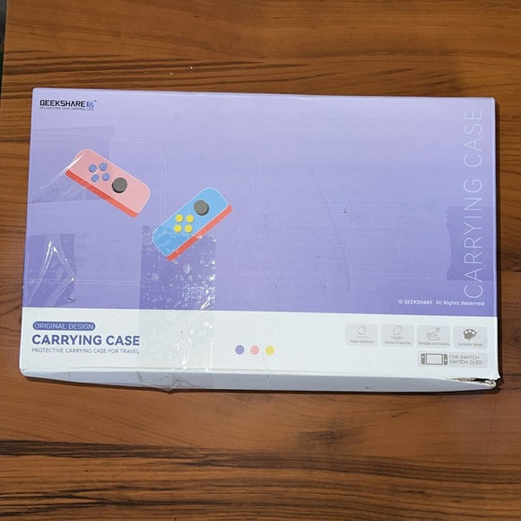 GeekShare Nintendo Switch Carrying Case NWT - Picture 2 of 11